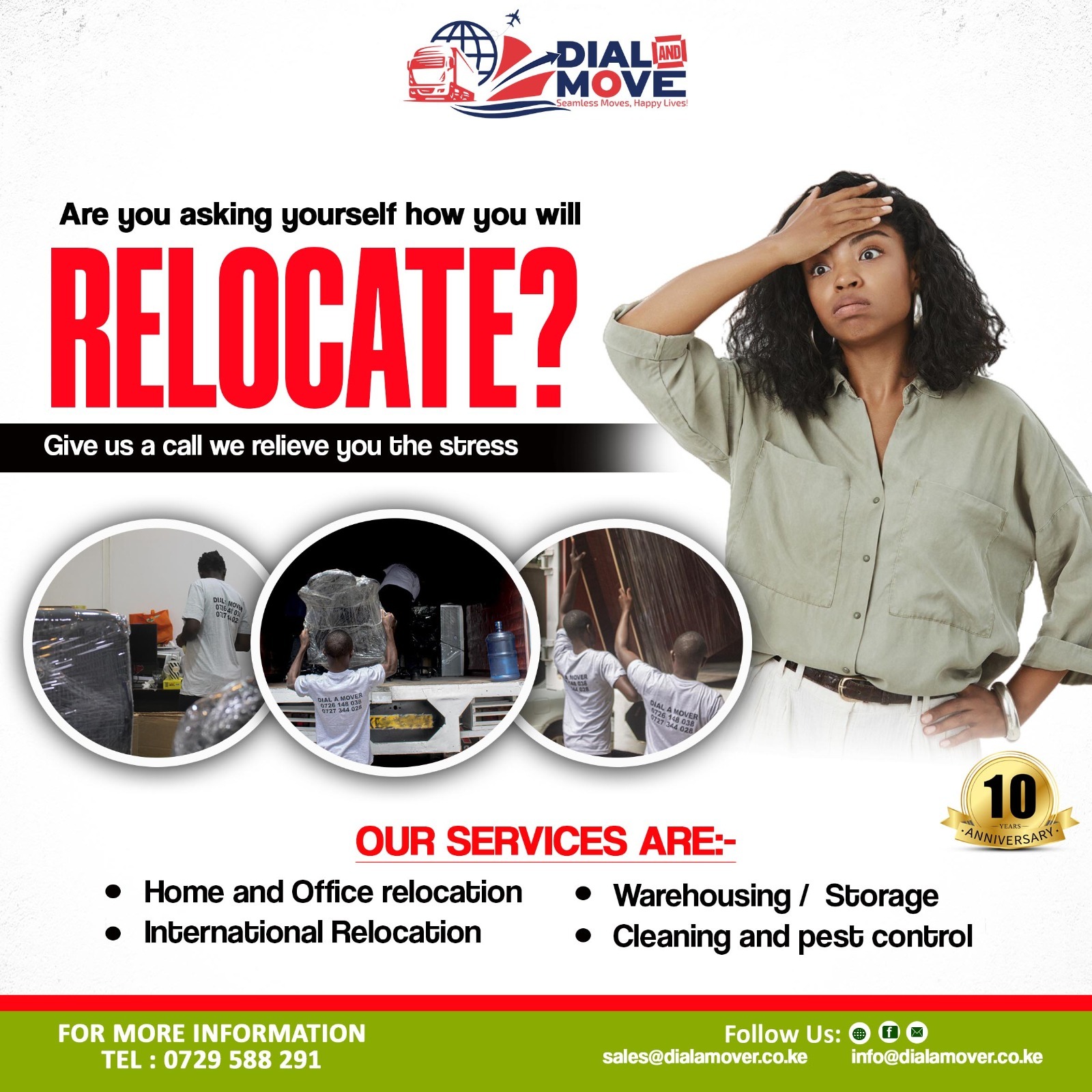 Dial and Move Moving Stress Reliever